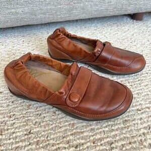 Dansko Carol Leather Slip On Shoes